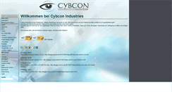 Desktop Screenshot of cybcon-industries.de